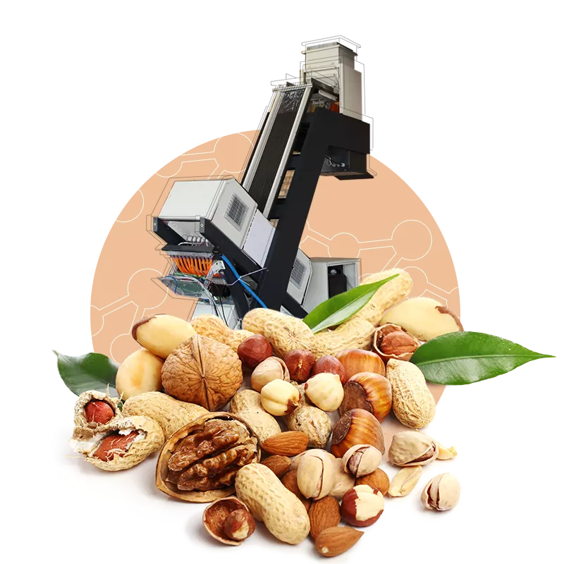 دستگاه سورتینگ بادام