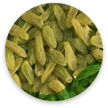 کشمش سبز (سایه خشک)