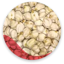 دانه‌های شکسته یا کرمو