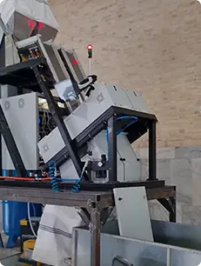 نصب دستگاه سورتر دو شوت پسته - کرمان- تیرماه ۱۴۰۰