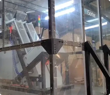 نصب دستگاه سورتر دو شوت پسته-خراسان - شهریور ۱۴۰۰