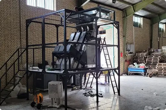 نصب دستگاه سورتر تک شوت پسته و مغز پسته - تهران - دی ۱۴۰۱