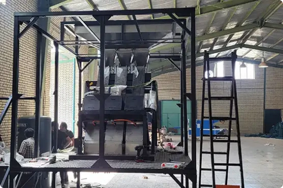 نصب دستگاه سورتر تک شوت پسته و مغز پسته - تهران - دی ۱۴۰۱