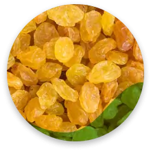 کشمش زرد (تیزابی)